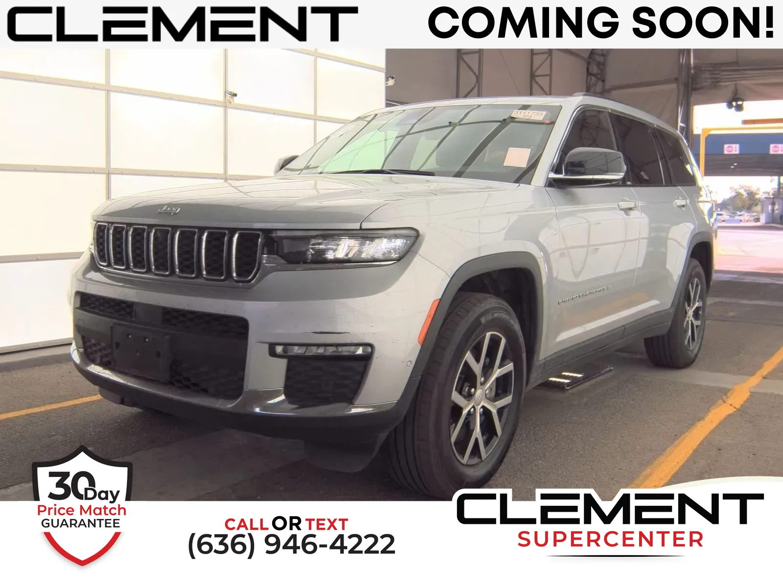 Silver 2024 Jeep Grand Cherokee L Limited for sale in Florissant, MO