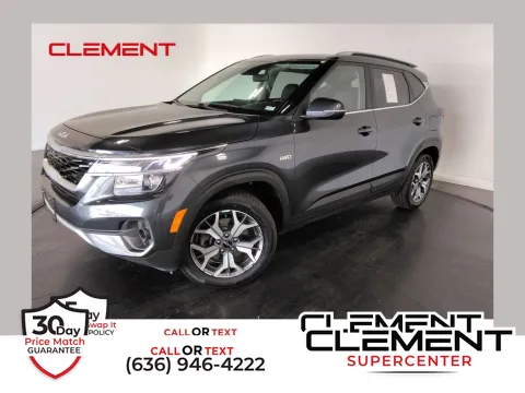 Gray 2023 Kia Seltos EX for sale in Florissant, MO