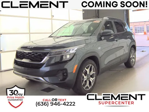 Gray 2023 Kia Seltos EX for sale in Florissant, MO