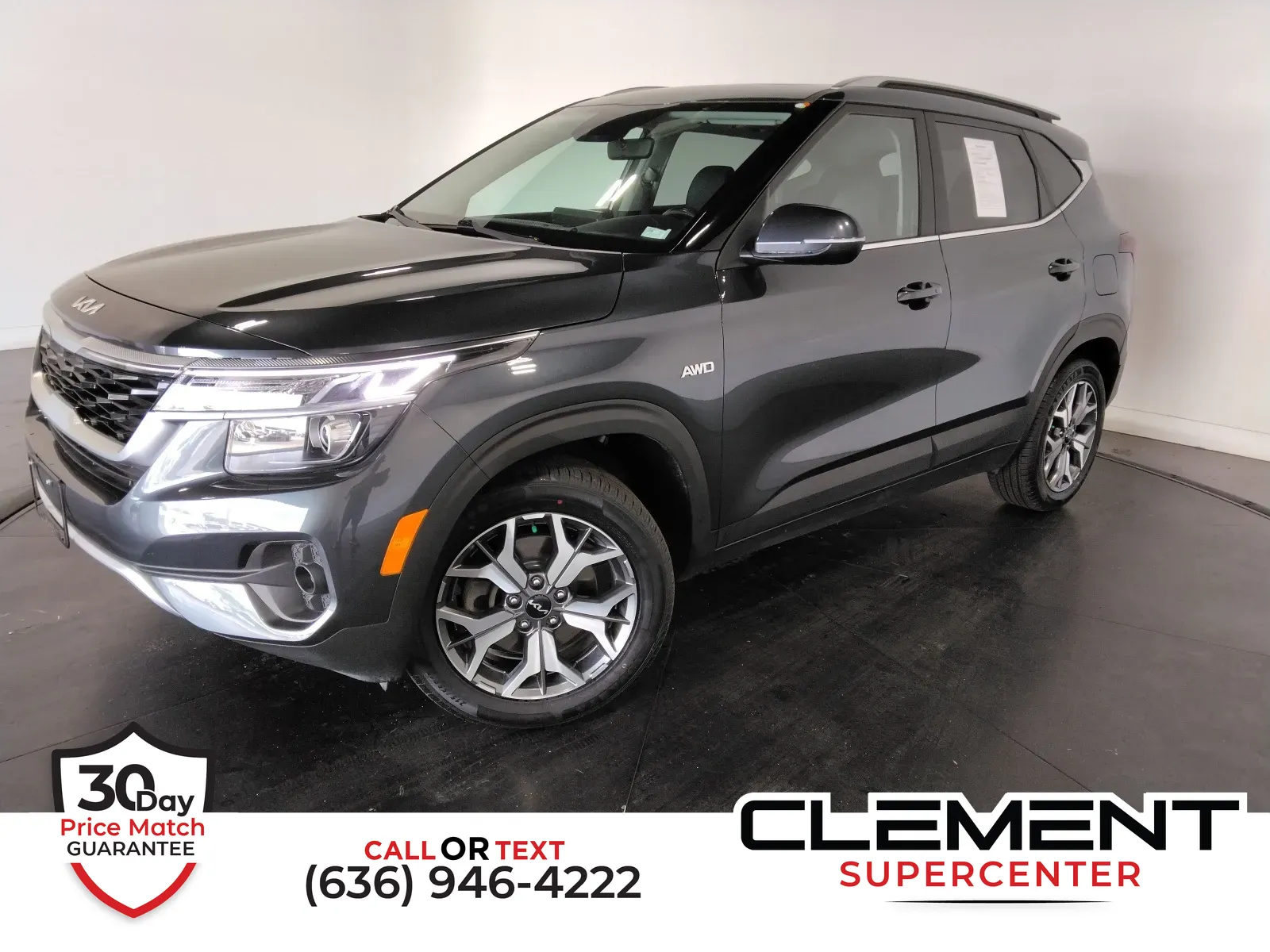 Gray 2023 Kia Seltos EX for sale in Florissant, MO