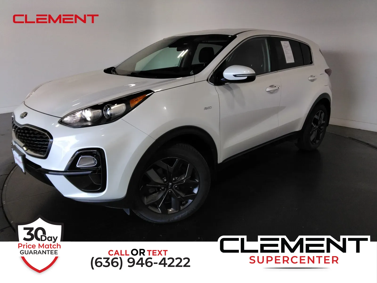White 2022 Kia Sportage LX for sale in Florissant, MO