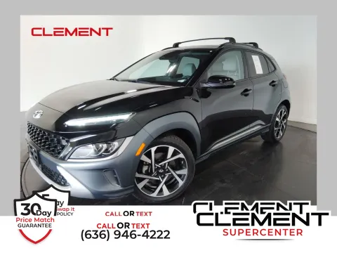 Black 2022 Hyundai Kona Limited for sale in Florissant, MO