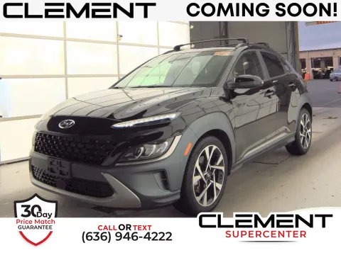 Black 2022 Hyundai Kona Limited for sale in Florissant, MO