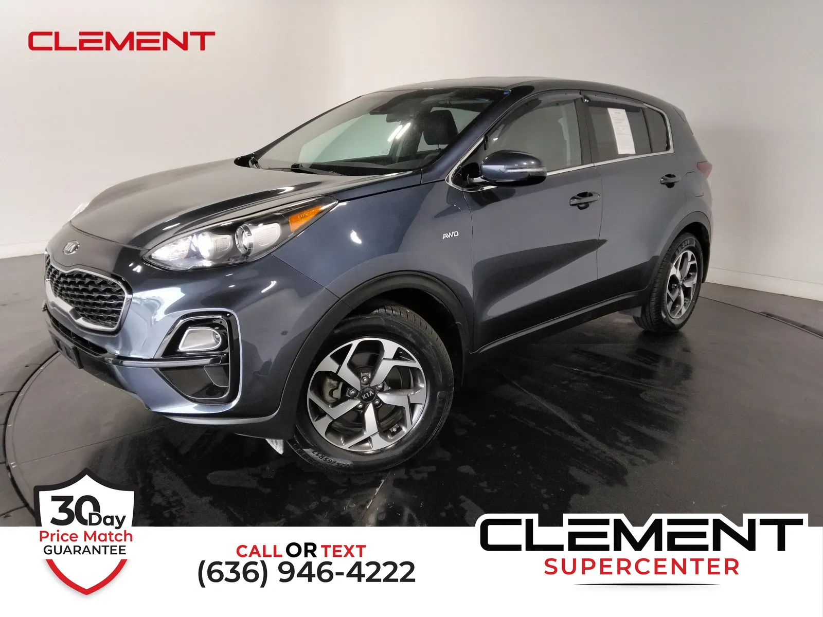 Blue 2020 Kia Sportage LX for sale in Florissant, MO