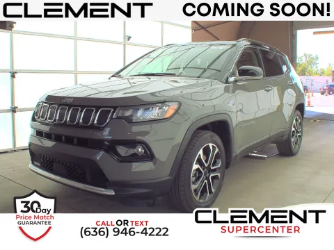 Gray 2022 Jeep Compass Limited for sale in Florissant, MO