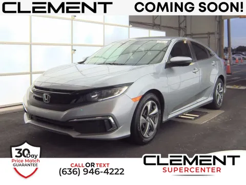 Silver 2021 Honda Civic LX for sale in Florissant, MO