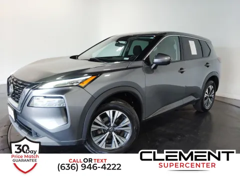 Gray 2021 Nissan Rogue SV for sale in Florissant, MO