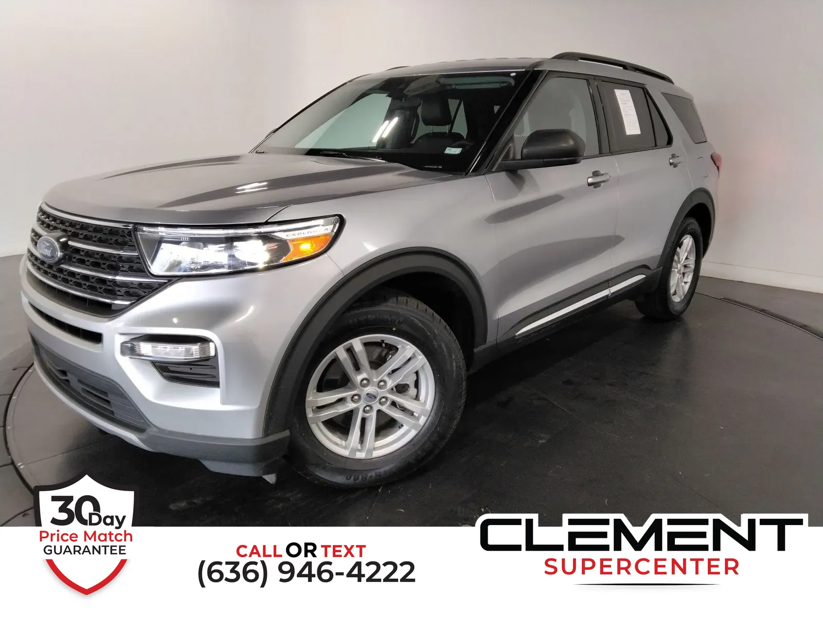 Silver 2024 Ford Explorer XLT for sale in Florissant, MO