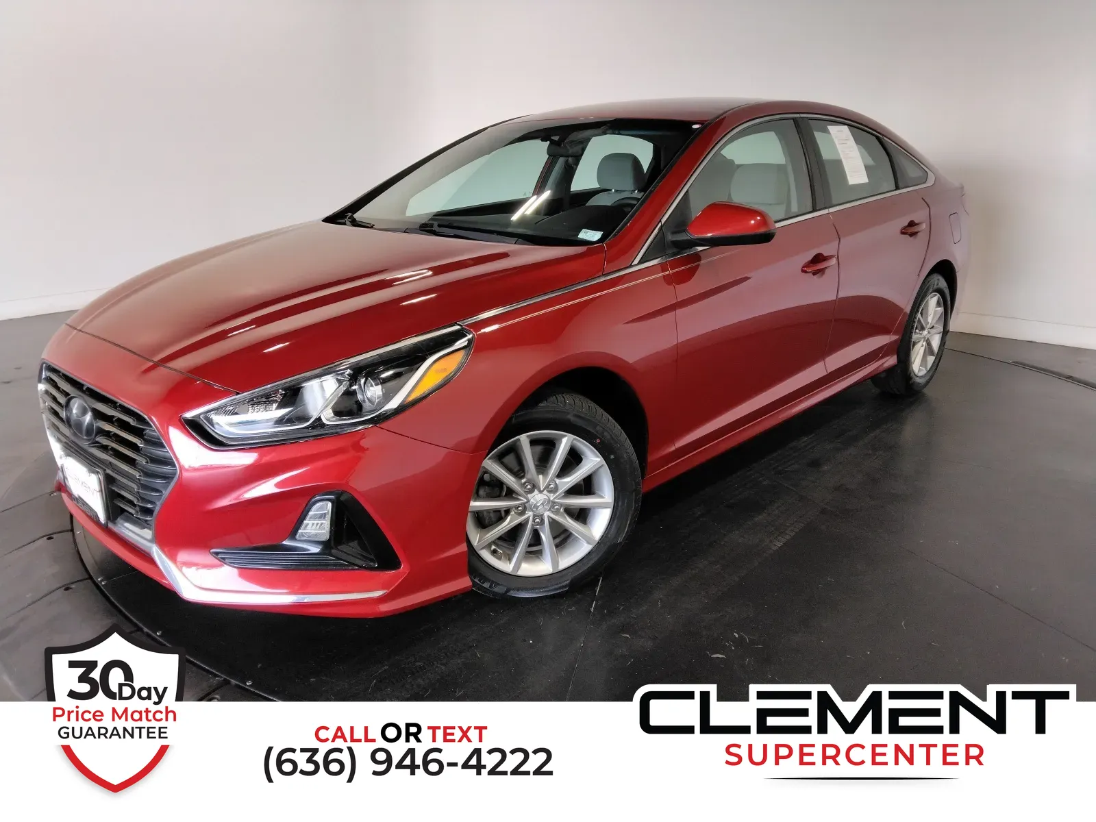 Red 2019 Hyundai Sonata SE for sale in Florissant, MO
