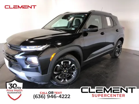 Black 2022 Chevrolet TrailBlazer LT for sale in Florissant, MO