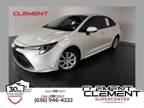 White 2020 Toyota Corolla LE for sale in Florissant, MO