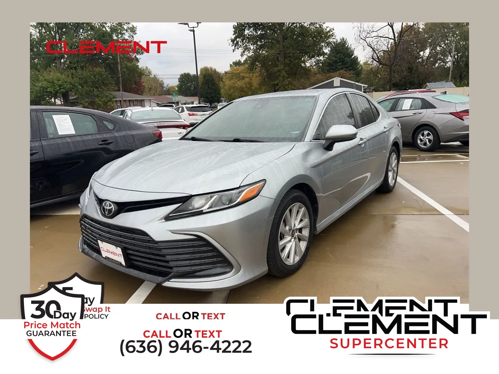 Silver 2022 Toyota Camry LE for sale in Florissant, MO