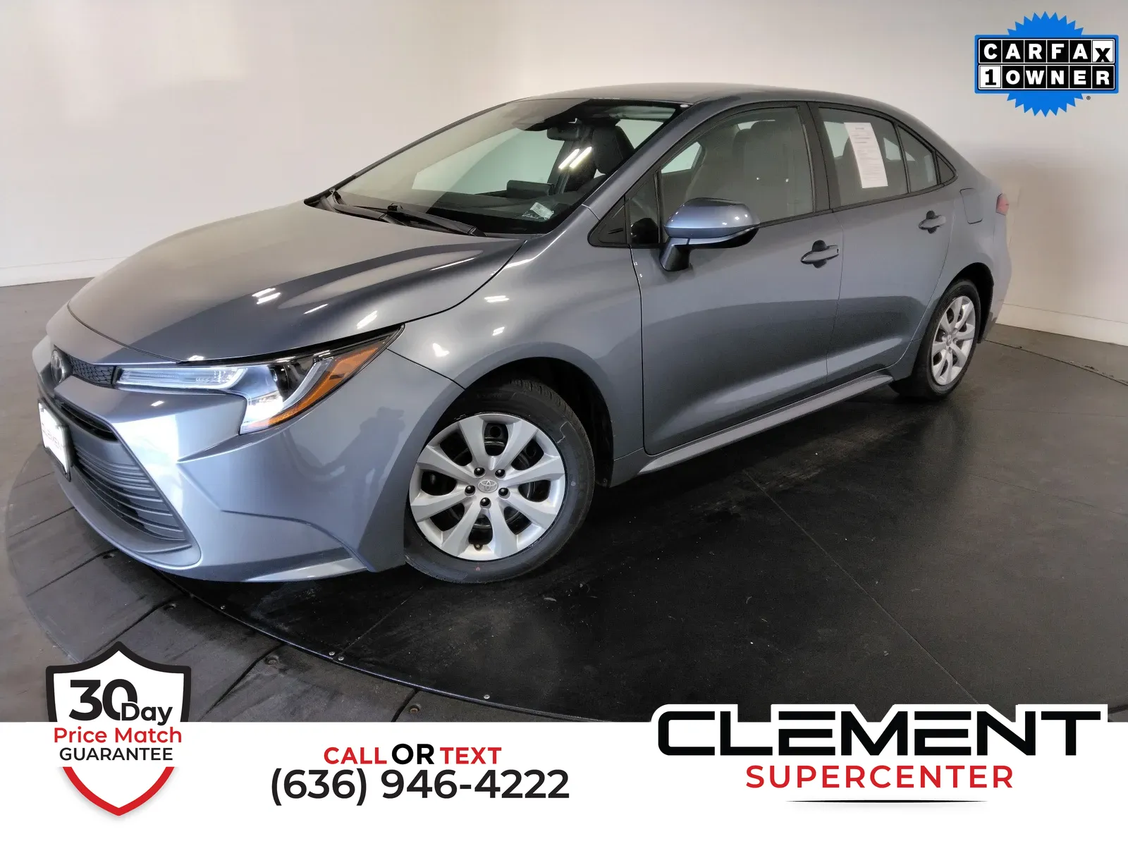 Black 2023 Toyota Corolla LE for sale in Florissant, MO