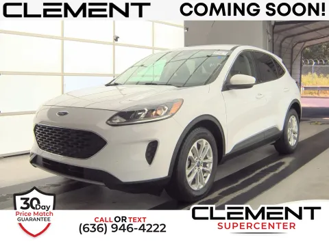 White 2021 Ford Escape Hybrid SE for sale in Florissant, MO