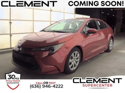 Red 2020 Toyota Corolla LE for sale in Florissant, MO