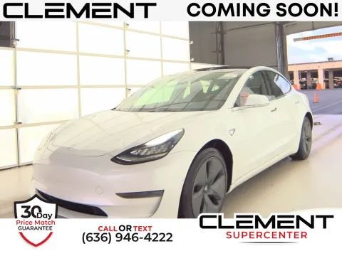 White 2019 Tesla Model 3 Standard Range Plus for sale in Florissant, MO