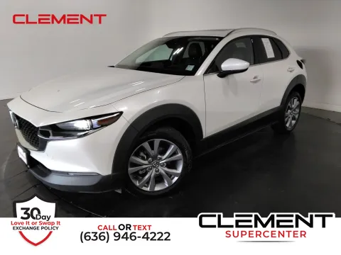 White 2023 Mazda CX-30 2.5 S Premium Package for sale in Florissant, MO