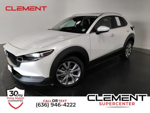 White 2023 Mazda CX-30 2.5 S Premium Package for sale in Florissant, MO