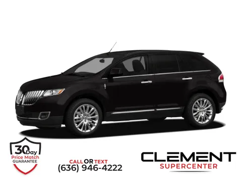 Black 2012 Lincoln MKX for sale in Florissant, MO