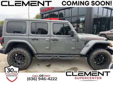Gray 2021 Jeep Wrangler Unlimited Rubicon for sale in Florissant, MO