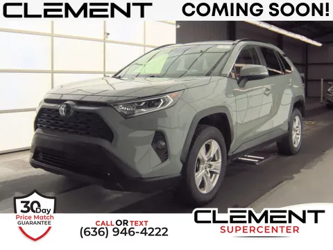 Green 2020 Toyota RAV4 Hybrid XLE for sale in Florissant, MO