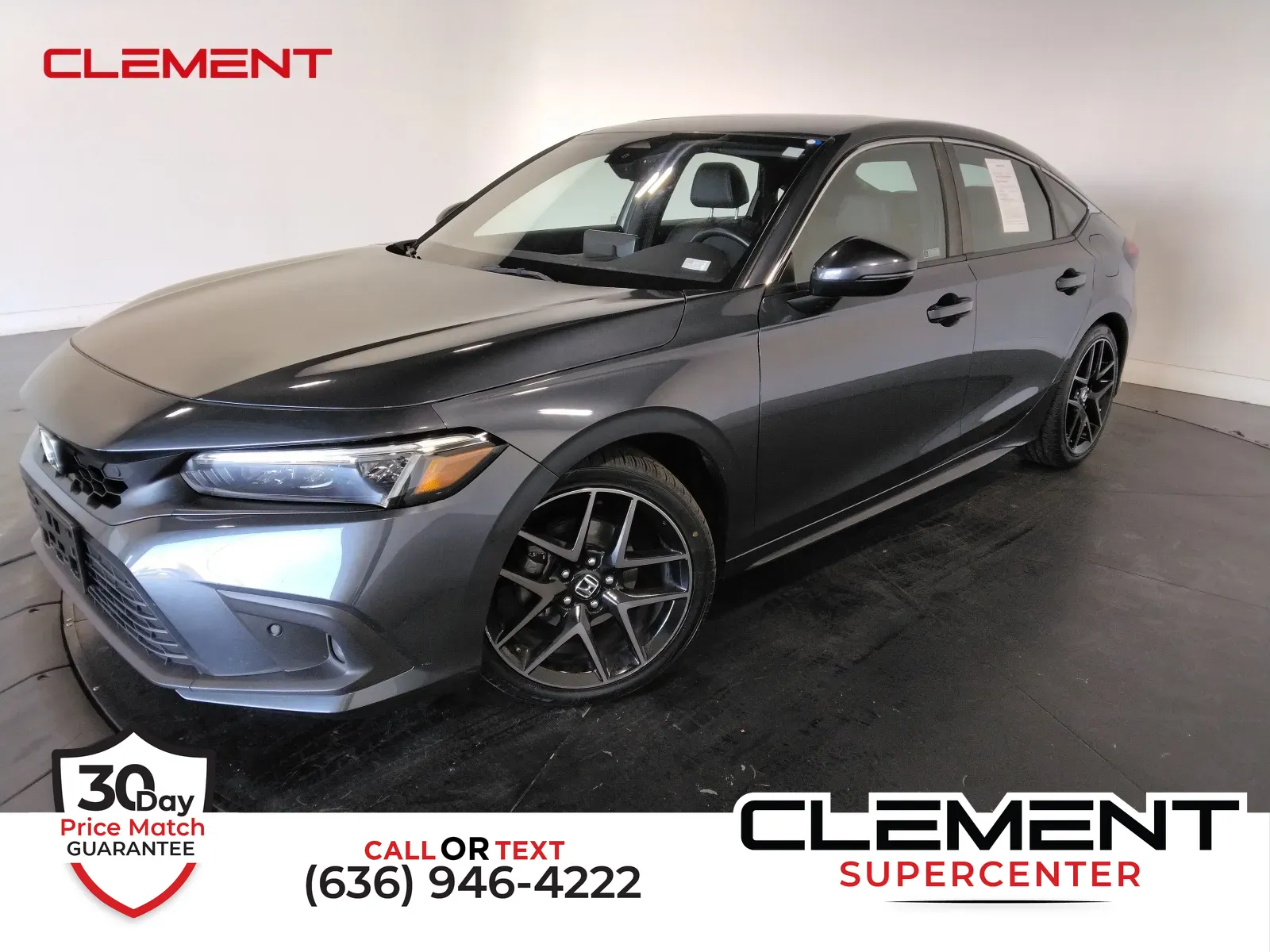 Black 2022 Honda Civic Sport Touring for sale in Florissant, MO