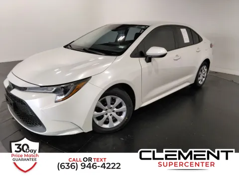 Green 2021 Toyota Corolla LE for sale in Florissant, MO