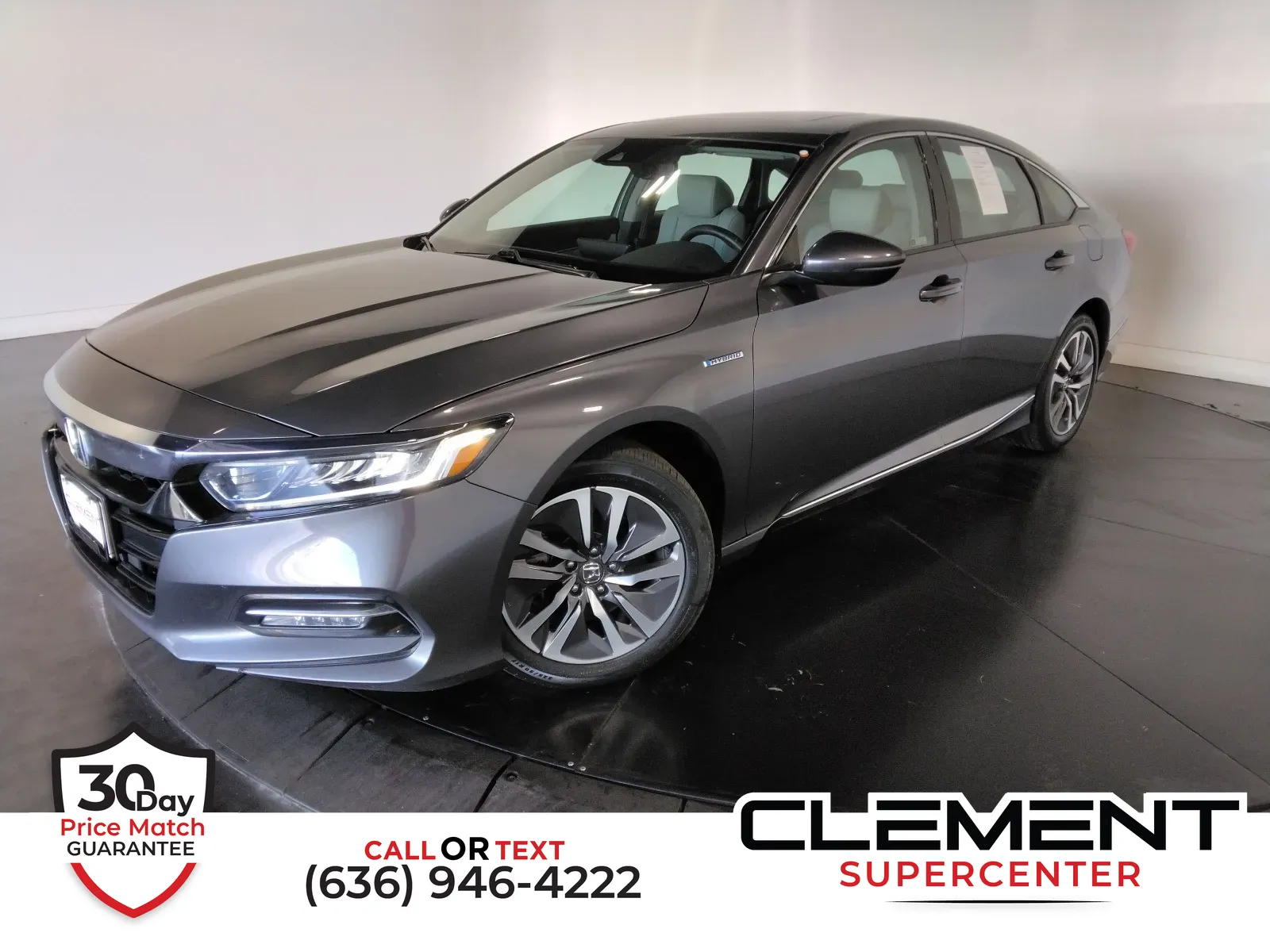 Beige 2019 Honda Accord Hybrid EX-L for sale in Florissant, MO