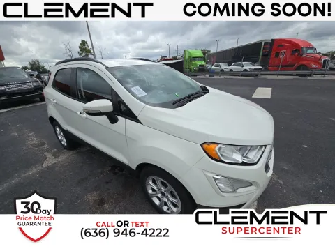 White 2019 Ford EcoSport SE for sale in Florissant, MO