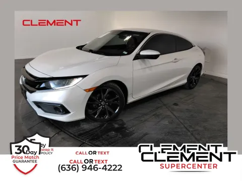 White 2019 Honda Civic Sport for sale in Florissant, MO