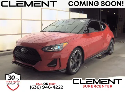 Red 2020 Hyundai Veloster Turbo Ultimate for sale in Florissant, MO