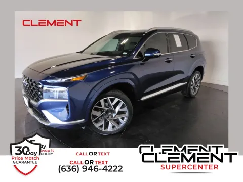 Blue 2022 Hyundai Santa Fe Calligraphy for sale in Florissant, MO