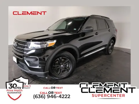 Black 2022 Ford Explorer XLT for sale in Florissant, MO