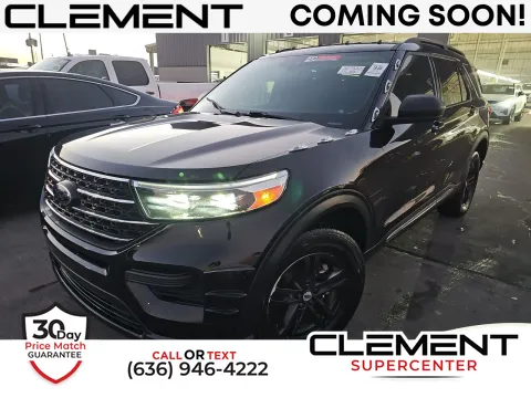 Black 2022 Ford Explorer XLT for sale in Florissant, MO