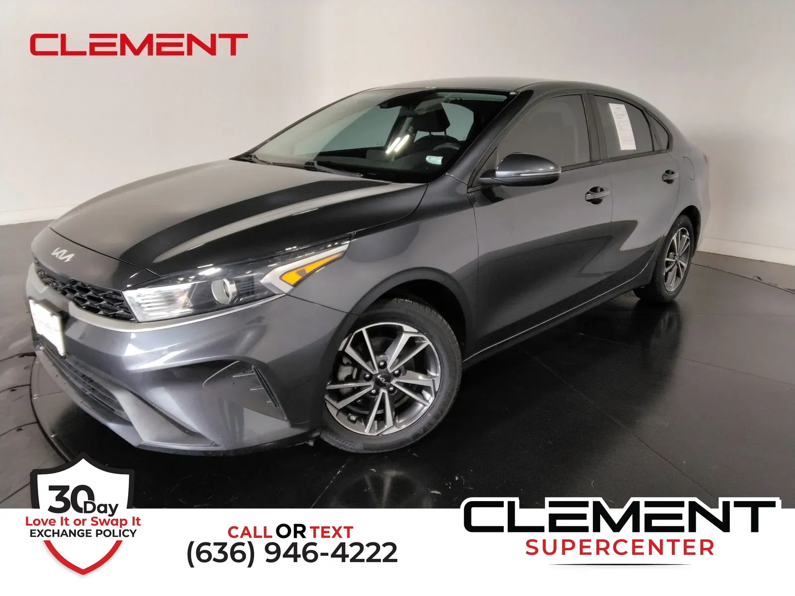 Gray 2022 Kia Forte LXS for sale in Florissant, MO