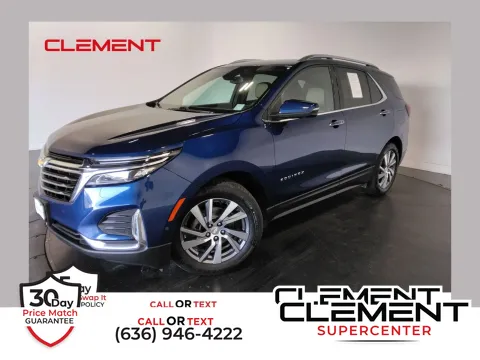 Blue 2022 Chevrolet Equinox Premier for sale in Florissant, MO