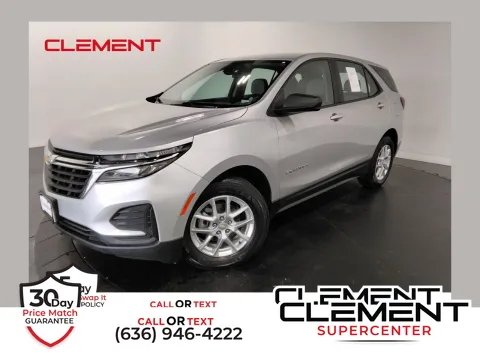 Silver 2022 Chevrolet Equinox LS for sale in Florissant, MO
