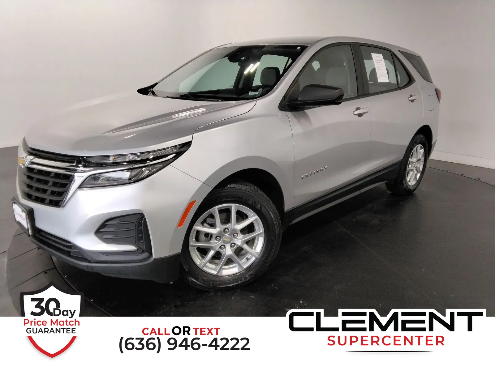 Silver 2022 Chevrolet Equinox LS for sale in Florissant, MO