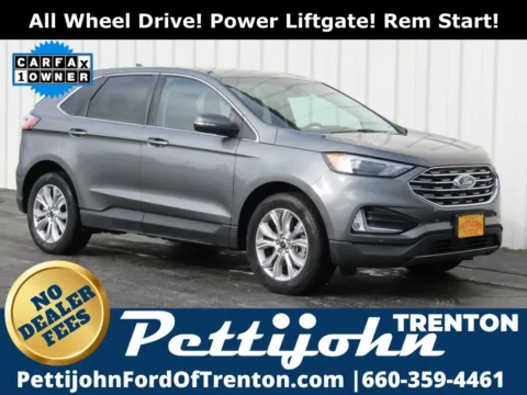 Gray 2024 Ford Edge Titanium for sale in Trenton, MO