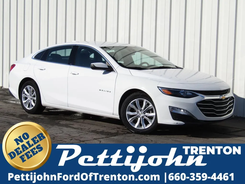 White 2023 Chevrolet Malibu LT for sale in Trenton, MO