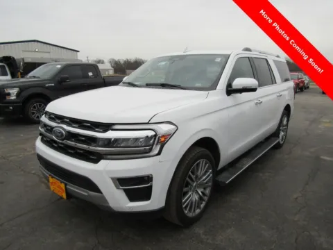 White 2024 Ford Expedition Max Limited for sale in Trenton, MO