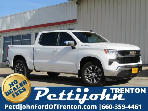 White 2023 Chevrolet Silverado 1500 LT for sale in Trenton, MO