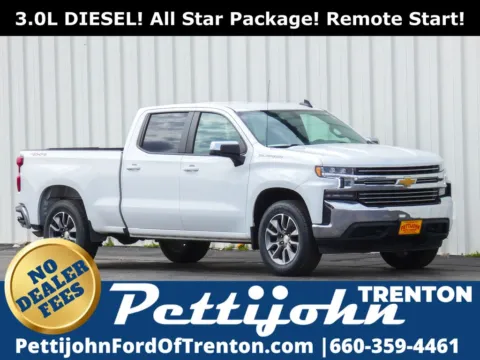 White 2021 Chevrolet Silverado 1500 LT for sale in Trenton, MO