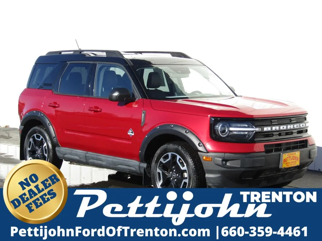 Red 2021 Ford Bronco Sport Outer Banks for sale in Trenton, MO