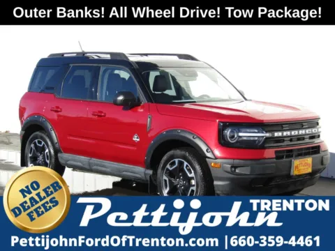 Red 2021 Ford Bronco Sport Outer Banks for sale in Trenton, MO