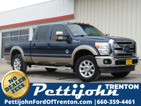 Blue 2014 Ford F-250SD Lariat for sale in Trenton, MO