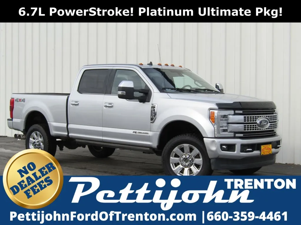 Silver 2019 Ford F-350SD Platinum for sale in Trenton, MO