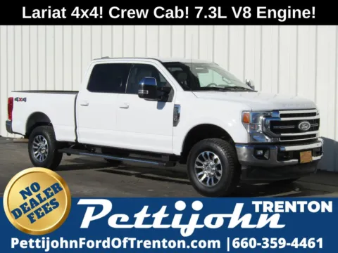 White 2021 Ford F-250SD Lariat for sale in Trenton, MO