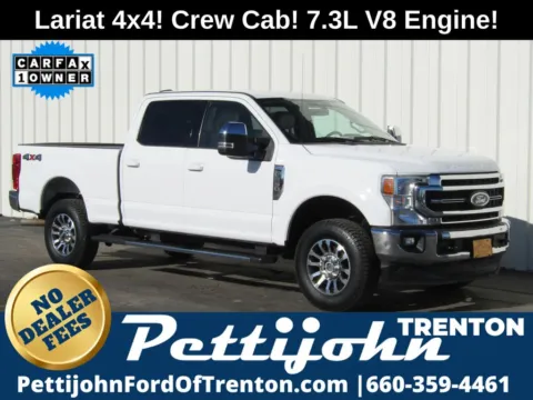 White 2021 Ford F-250SD Lariat for sale in Trenton, MO
