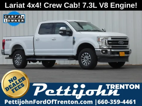 White 2021 Ford F-250SD Lariat for sale in Trenton, MO